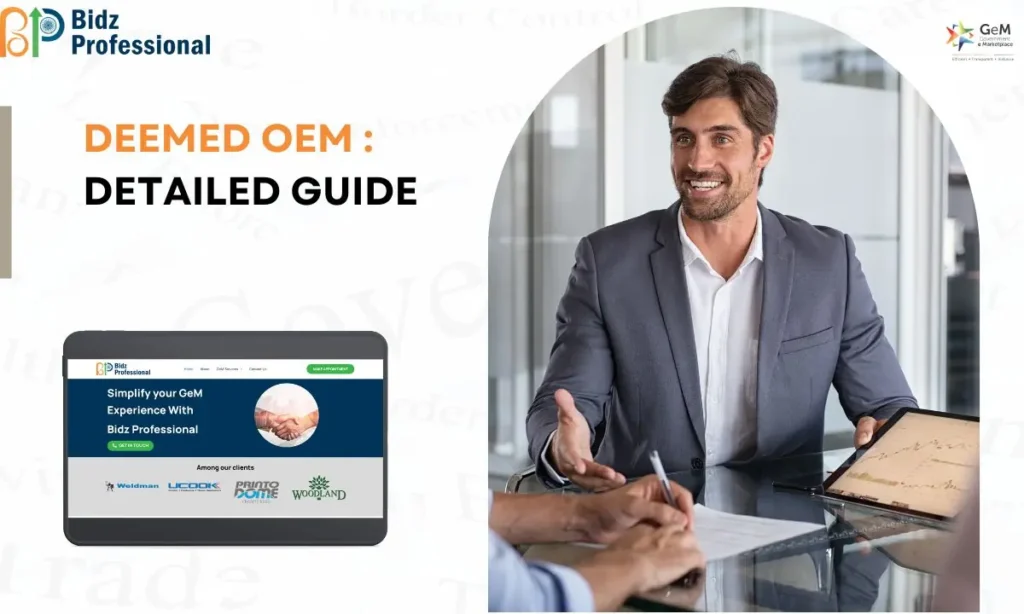 Deemed OEM on GeM Portal: How It Works and Why It Matters