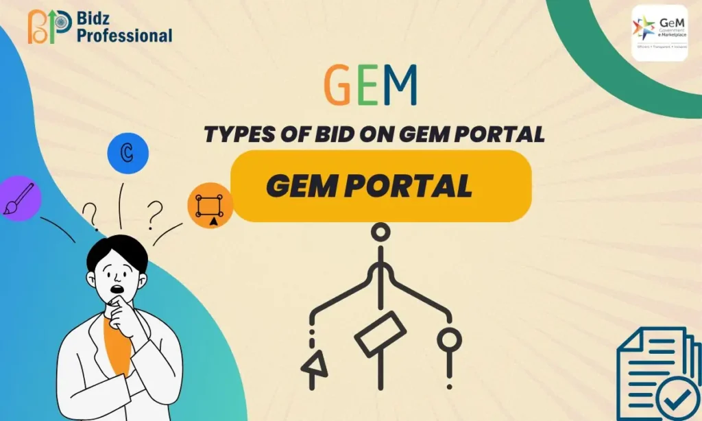 Types of Bids On gem portal