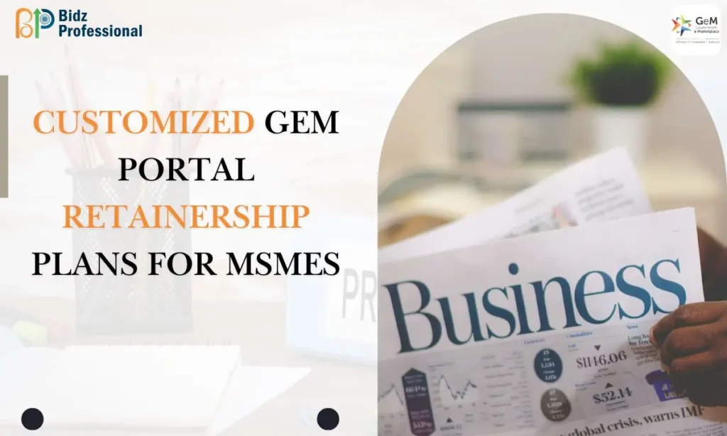 Customized GeM Portal Retainership Plans for MSMEs