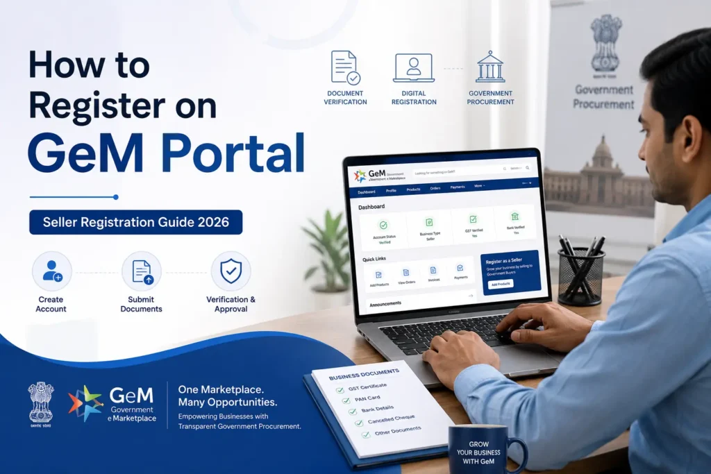 How to Register on GeM Portal