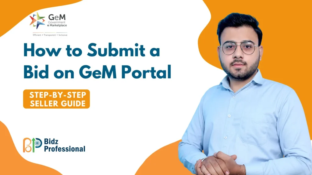 How to Submit a Bid On GeM Portal